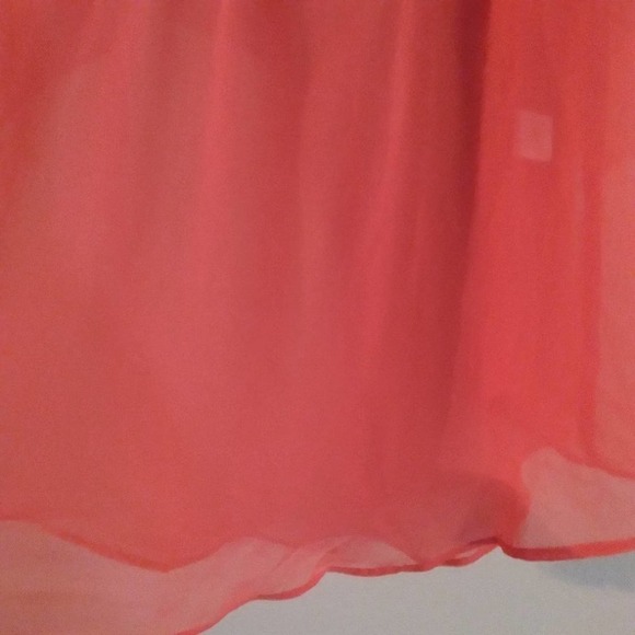 Mak B Lace Sheer Flutter Sleeve Pintucked Blouse - Picture 8 of 11